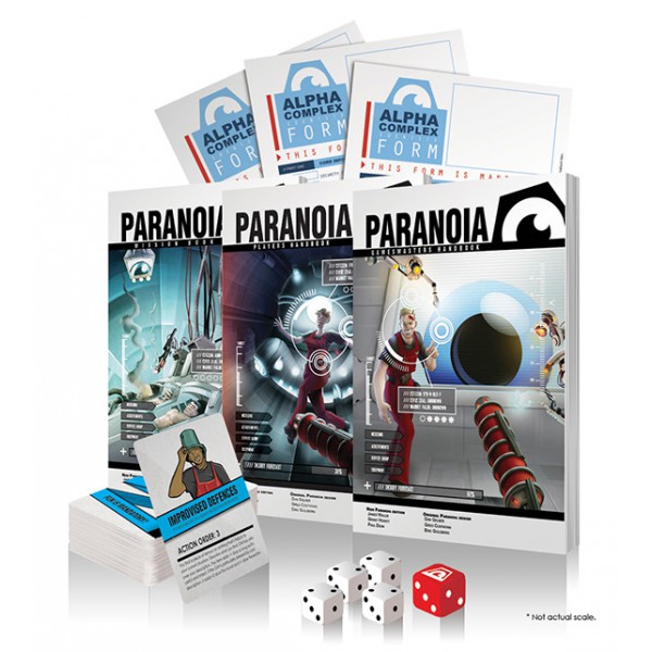 Paranoia Red Clearance (and Older Editions)